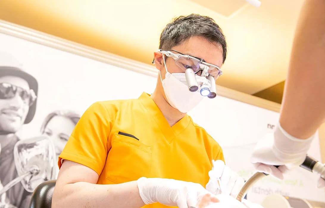 ハーバード大学インプラント科「認定医」が担当